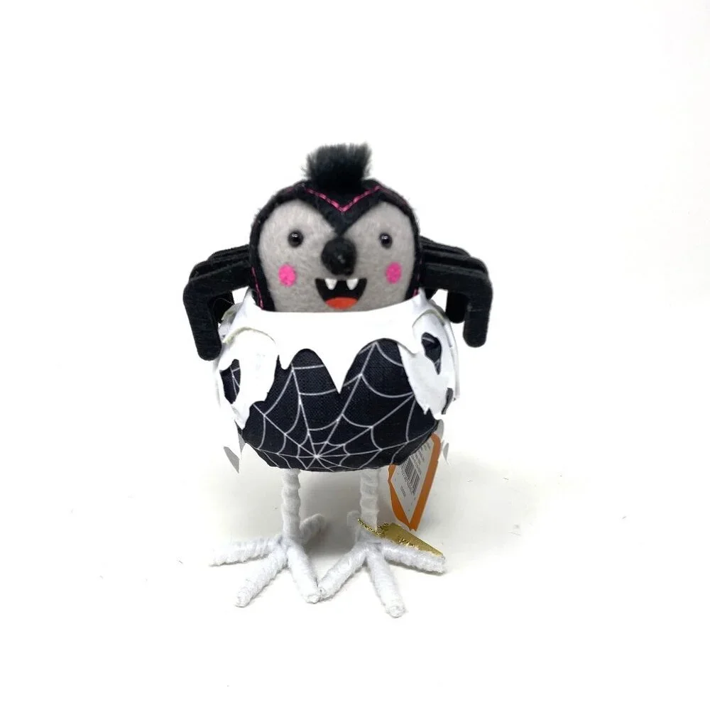 Featherly Friends™ 'Skitter' Felt Bird Halloween Hyde & EEK! Indoor Spider Theme